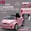 Miniatura: Mini Carro Elétrico Fiat 500 Rosa c/ Controle Remoto Zippy Toys