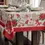 Miniatura: Toalha de Mesa Retangular Receita do Noel 8 Lugares 1,40 x 2,50m - Karsten