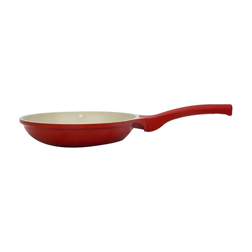 Miniatura: Frigideira Indução Revestimento Cerâmico Cook&Chef Vermelho 24cm Mimo Style