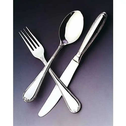 Miniatura: Faqueiro 130 Peças em Aço Inox Croisé c/ Estojo de Madeira - Wolf
