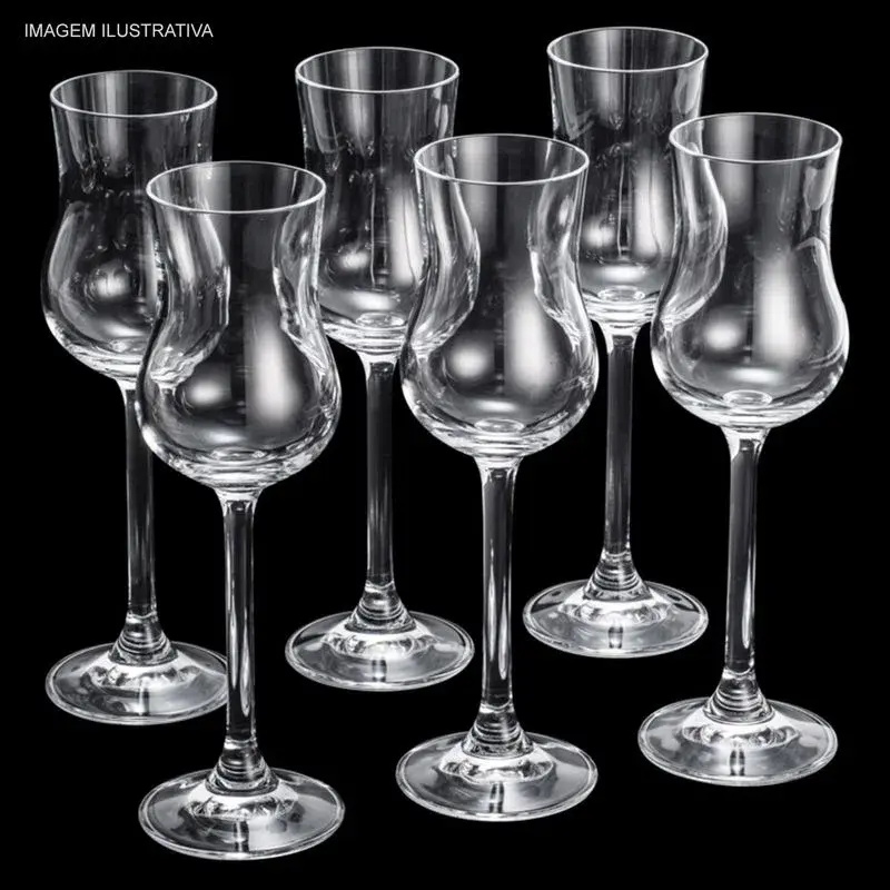 Miniatura: Taça de Cristal Ecológico p/ Grappa Gastro 85ml - Bohemia