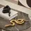 Miniatura: Escultura Serpente em Poliresina Preto 40x13x5cm - Mart Collection