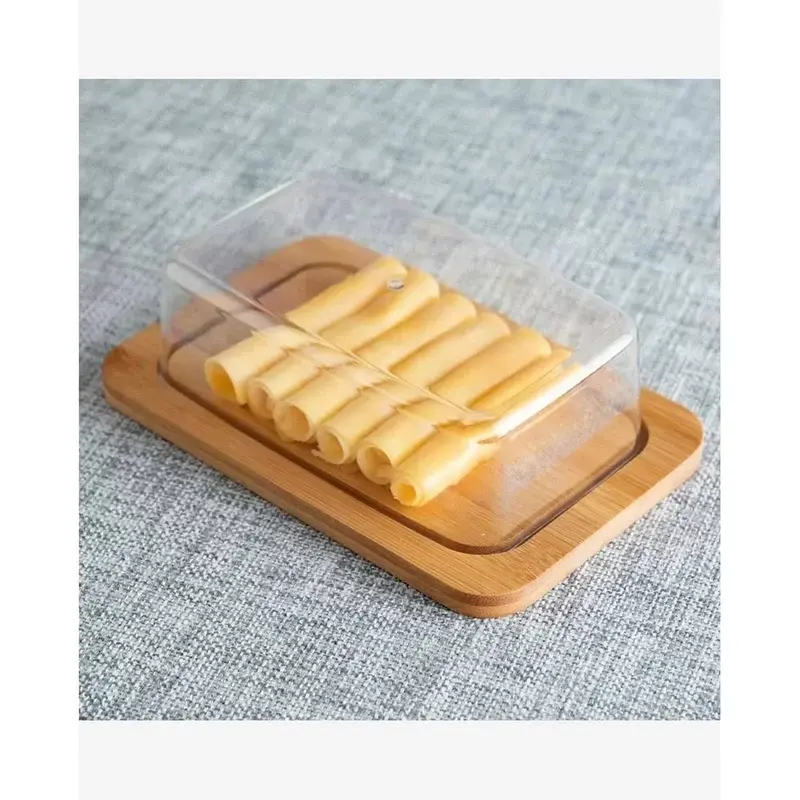 Miniatura: Manteigueira em Bambu Ecokitchen 19x13x6,5cm