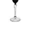 Miniatura: Taça Água de Cristal Elizabeth Preto 350ml - Bohemia