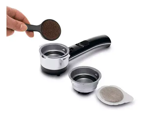 Miniatura: Maquina de Café Manual Espresso em Metal Ec220 15bar - Ariete
