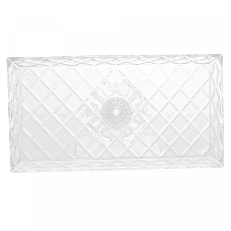 Miniatura: Prato p/ Bolo de Cristal Deli Diamond 34,5x18,5cm - Lyor