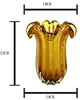 Miniatura: Vaso Murano Italy Âmbar 22x27cm - Lyor