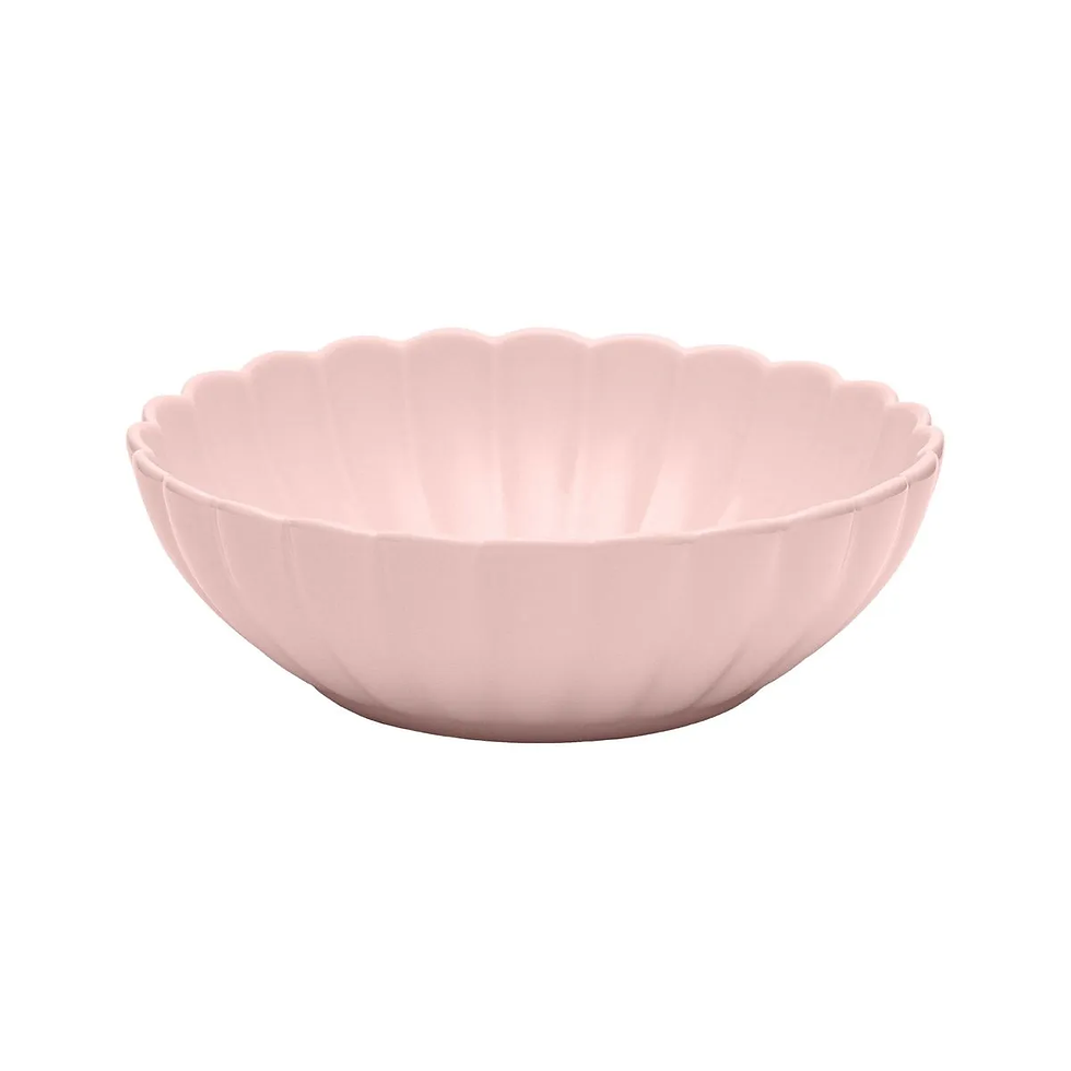 Miniatura: Aparelho De Jantar 30 Pçs Porcelana Flora Dalia Rosa Oxford
