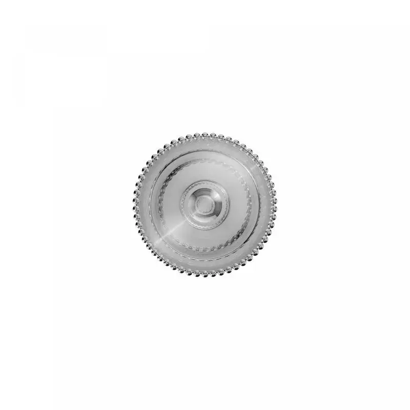 Miniatura: Manteigueira Francesa de Vidro Pearl Bolinhas 10,5x11cm -Wolff
