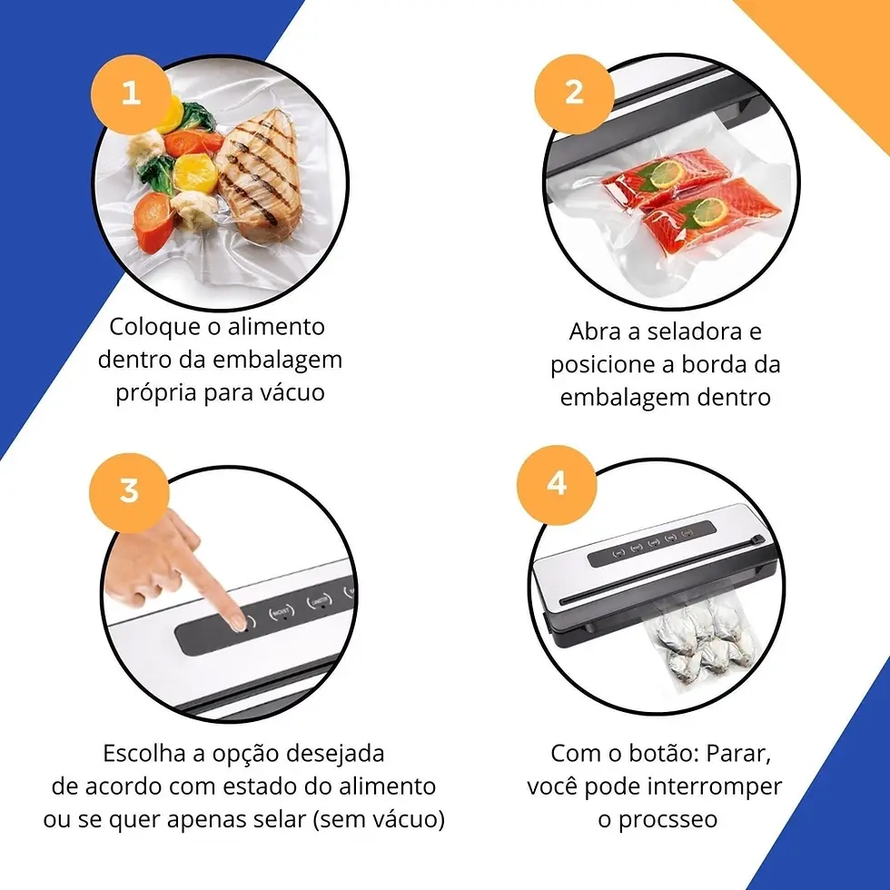 Miniatura: Seladora a Vacuo 140w Bivolt - Mimo Style
