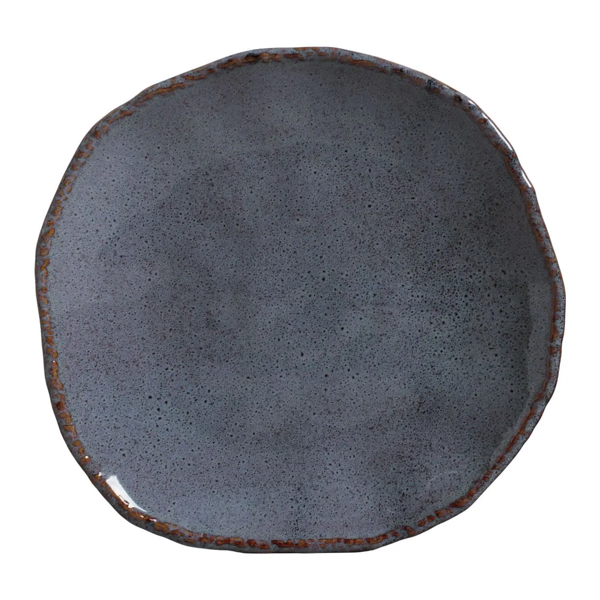 Prato Raso Orgânico Eco Basalto 27,5cm - Porto Brasil