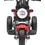Miniatura: Mini Moto Infantil Elétrica c/ Bateria Chopper Vermelha 6v Zippy Toys