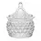 Miniatura: Potiche Decorativo de Cristal Hat Balls 8x9,5cm - Wolff