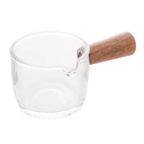 Molheira de Vidro c/ Cabo Bambu Tamanhos Lyor
