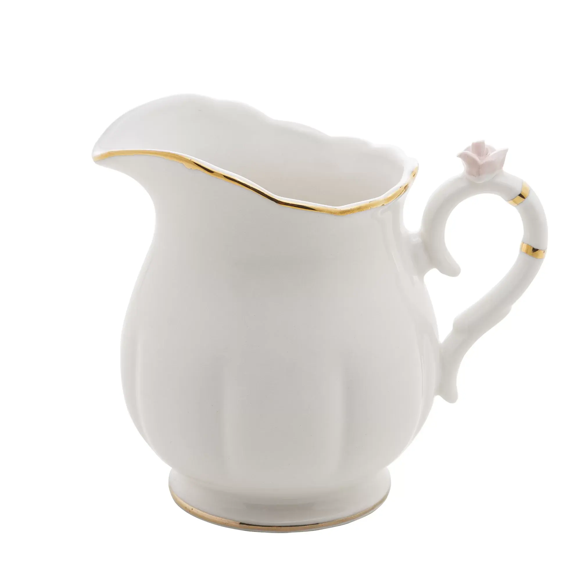 Leiteira de Porcelana Flower 230ml Wolff