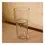 Miniatura: Vaso de Vidro Martelado Transparente 12x25,5cm Mart