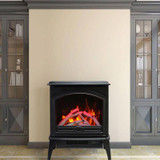 Thumbnail: Amantii Freestanding Cast-Iron Electric Fireplace