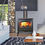 Thumbnail: Amantii Lynwood W76 Cast-Iron Wood-Burning Stove