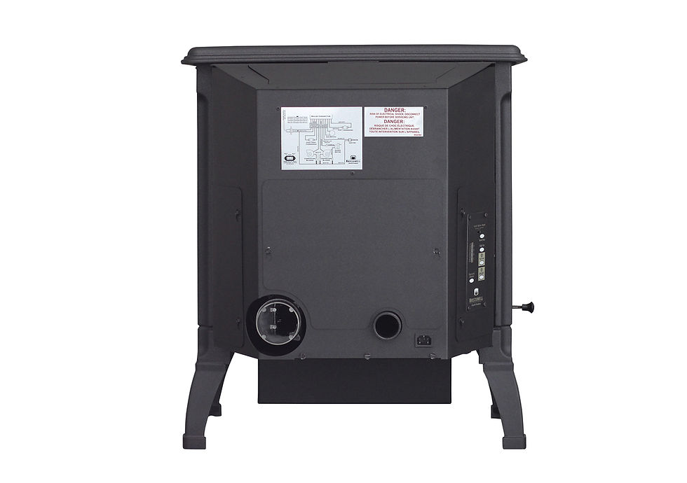 Thumbnail: Breckwell SP4000 Classic Cast Iron Pellet Stove