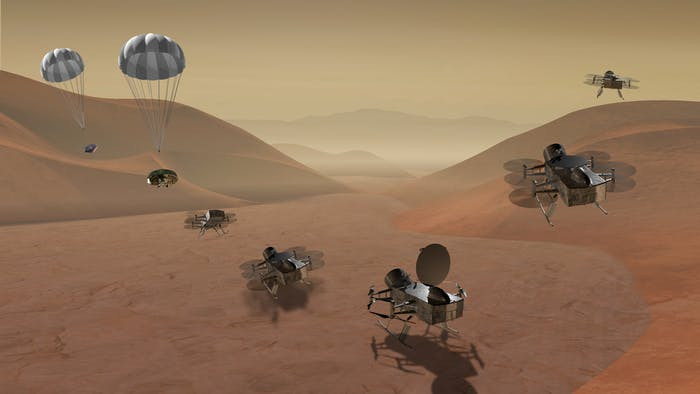 CAESAR MISSION, DRAGONFLY PROJECT NASA