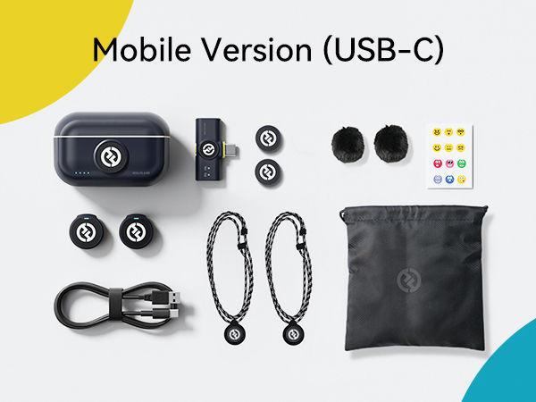 Miniatura: Microfone de Lapela Sem Fio Hollyland Lark M2 Cancelamento de Ruído para iPhone