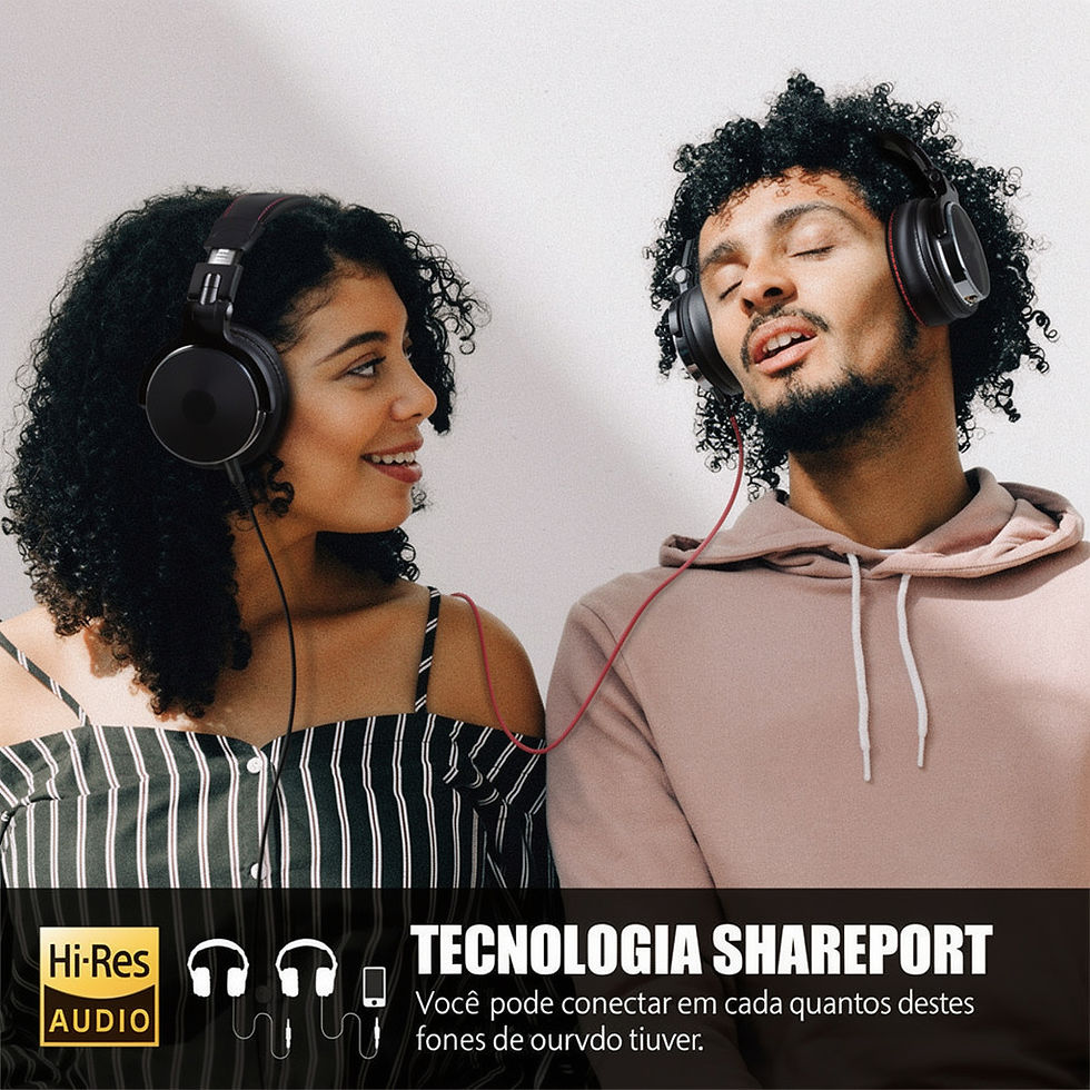 Miniatura: Fone de Ouvido Profissional Oneodio Studio Pro 50 (Com Fio) para DJ e Monitorame