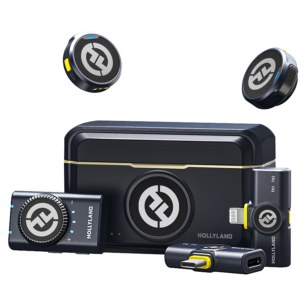 Miniatura: Microfone de Lapela Sem Fio Hollyland Lark M2 Cancelamento de Ruído para iPhone