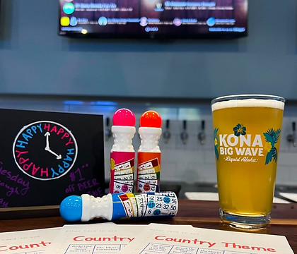 bingo supplies and beer