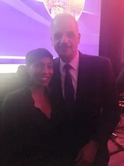 Pictured with Former Attorney General Eric Holder.