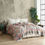 Miniaturbild: Musselin Wohndecke Patchwork Color No.1 200cmx230cm