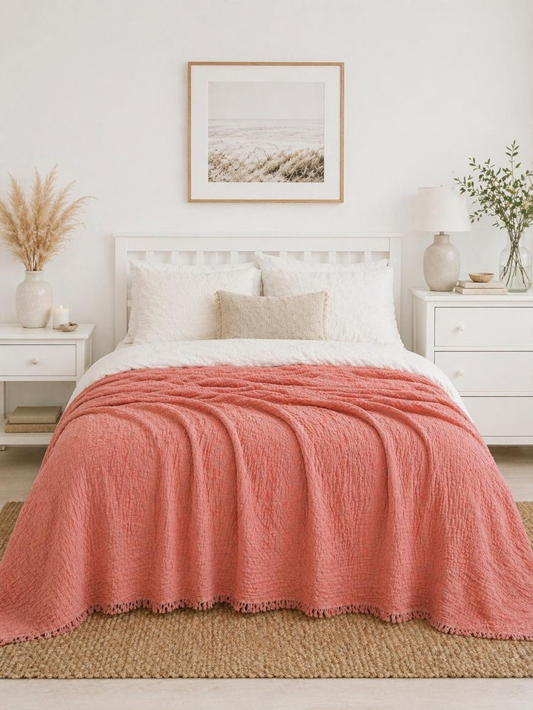Musselin Tagesdecke