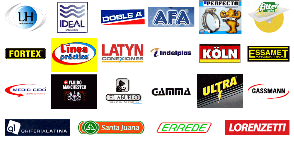 marca logo ferreteria mayorista lalo gas calefaccion quimicos electricidad sanitario rhein ciocca tacsa allemandi cauchet malvar tilcara abrasol famaplast rottweiler monkoto ideal hacendosa perfecto tramontina macao elar errede santa juana hydros gamma herramientas el abuelo manchester indelplas latyn linea practica fortex lorenzetti filter essamet interelec