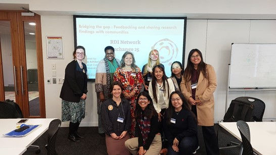 A meet-up session facilitated by the author, Sabita Adhikari, at the RDI Network Exchange 2025 Conference, Sydney, Australia. The discussion in this conference around decolonising international development and research became the motivation behind this blog’s reflection. (Photo credit: RDI Network Exchange 2025)