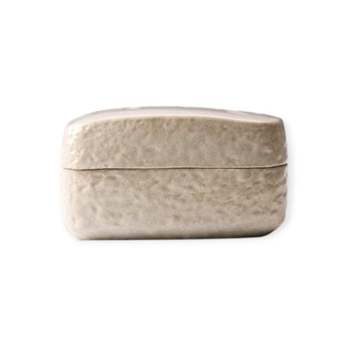 Miniature : Saeki Morimi – Nerikomi Inlay Incense Container with Forest Motifs