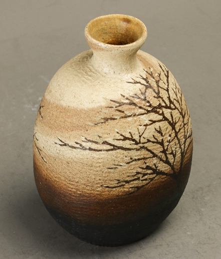 Miniature : Sacred Groves in Clay: Saeki Morimi's Tree-Pattern Inlay Masterpiece