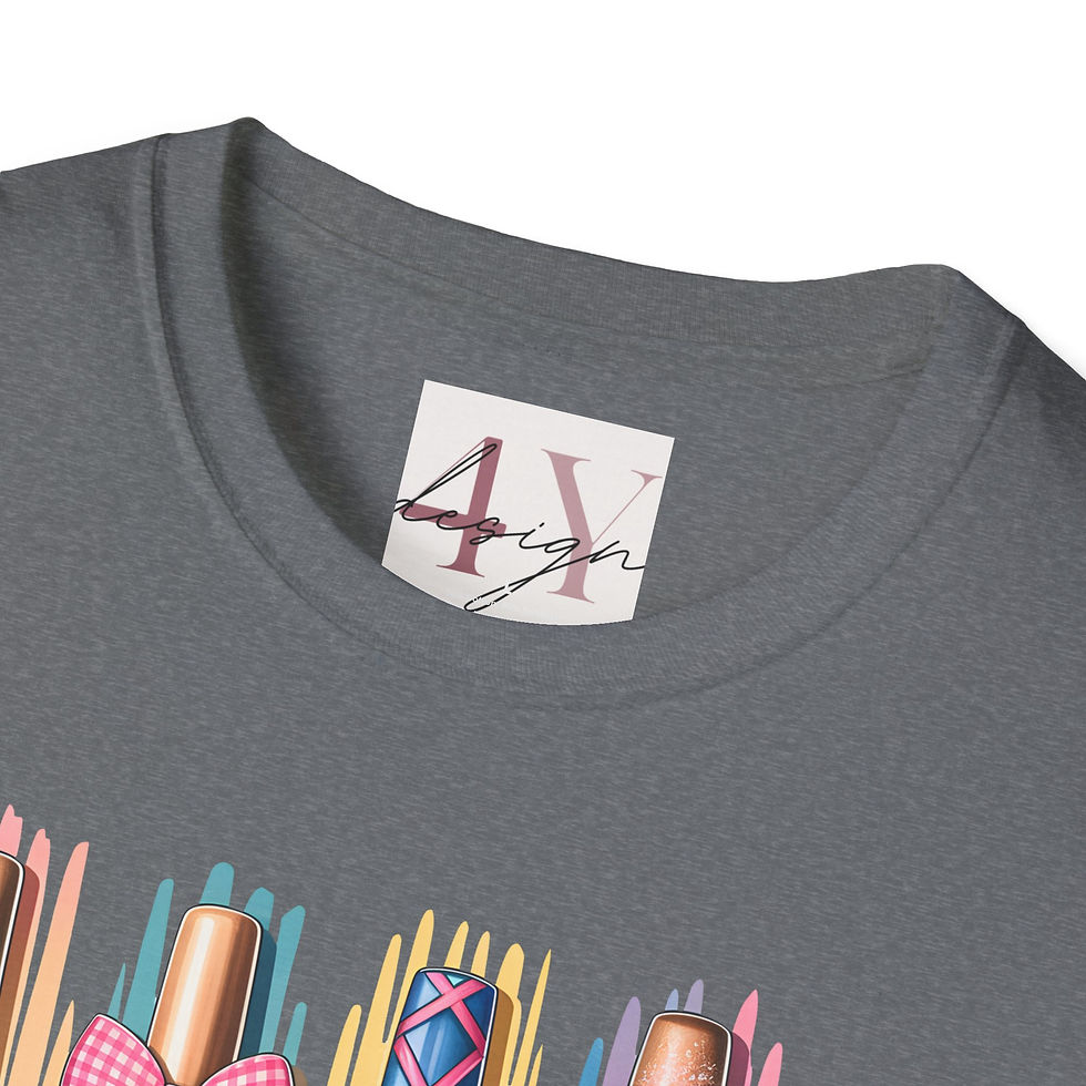 Thumbnail: Softball Mama T-Shirt — Cute Bat & Glove Softball Mom Tee