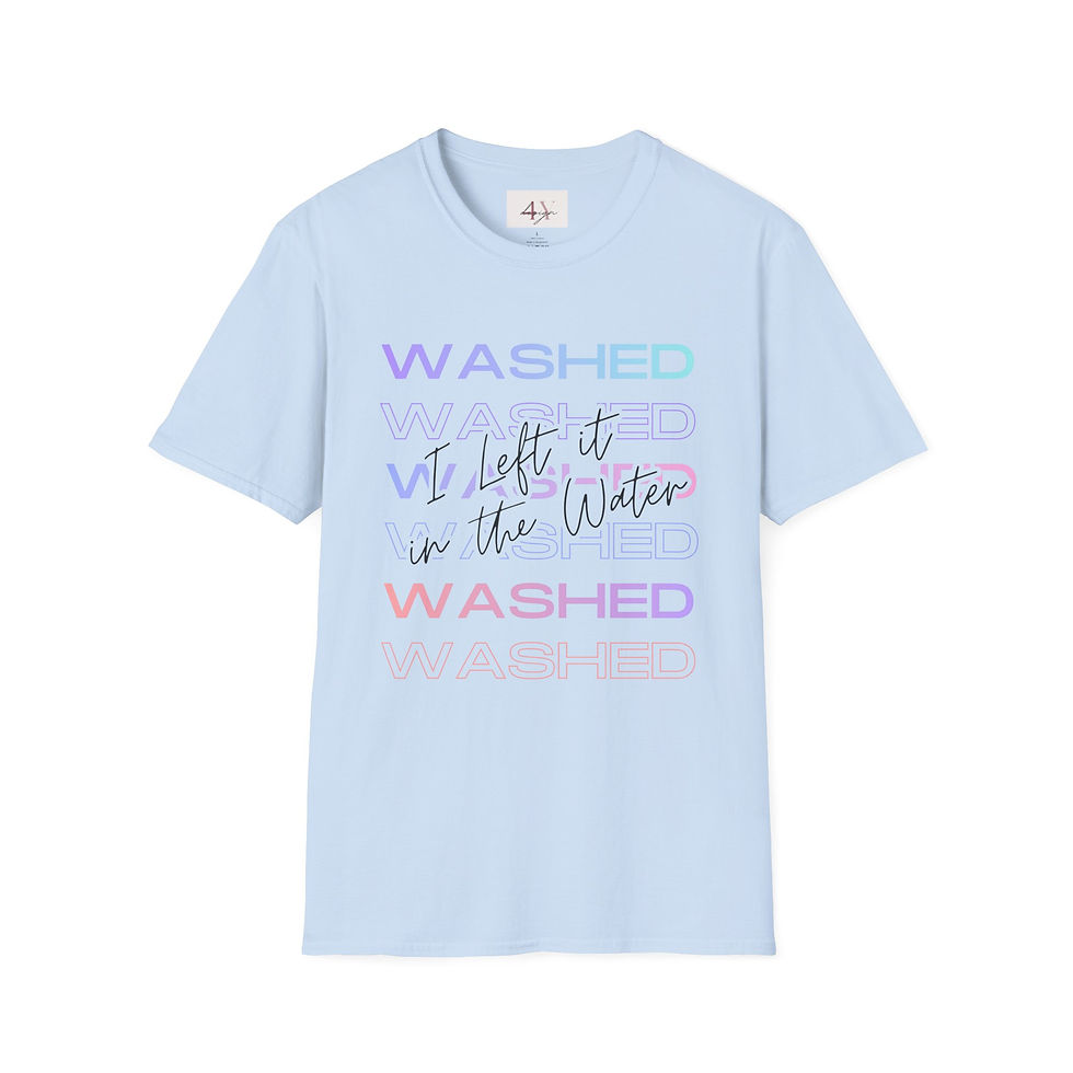 Thumbnail: Washed in the Water T-Shirt — Pastel Faith Graphic Tee