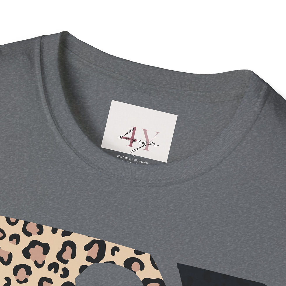 Thumbnail: Baseball Mama Leopard Print Tee