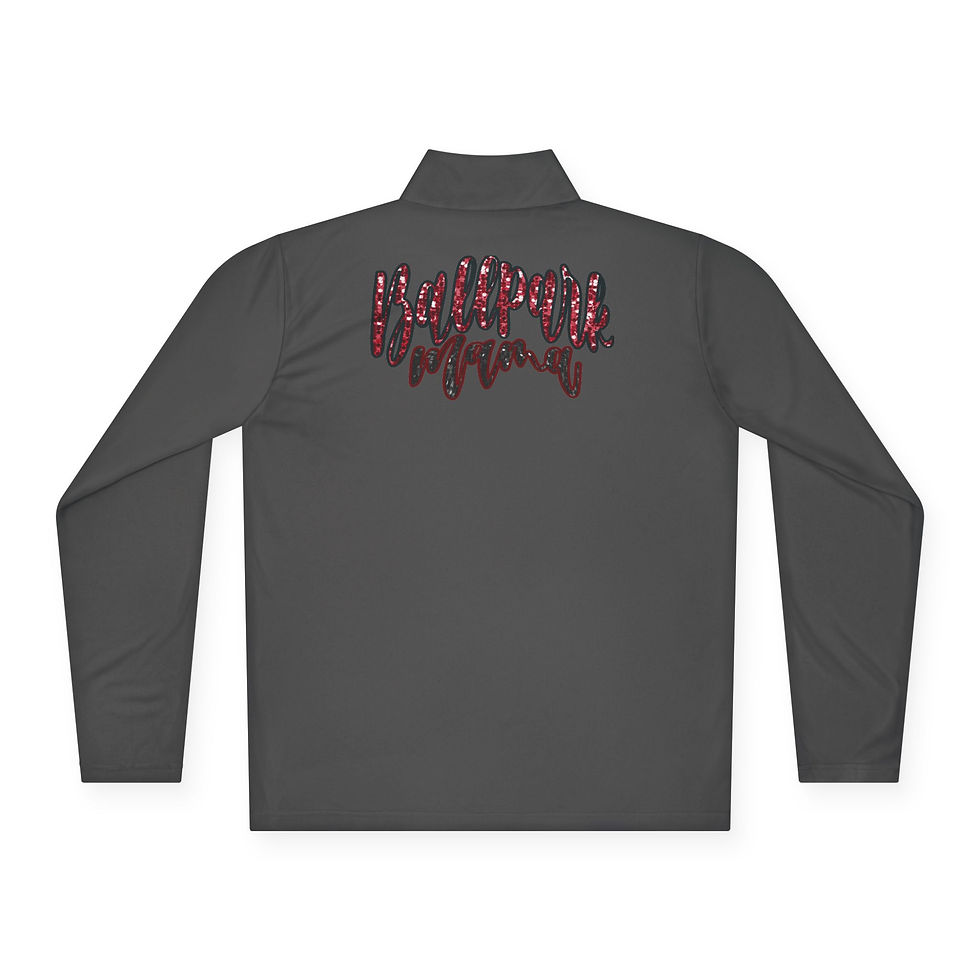 Thumbnail: Quarter-Zip Pullover — Ballpark Mama