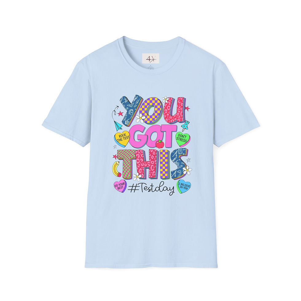 Thumbnail: You Got This Test Day T-Shirt — Encouraging Exam Prep Tee