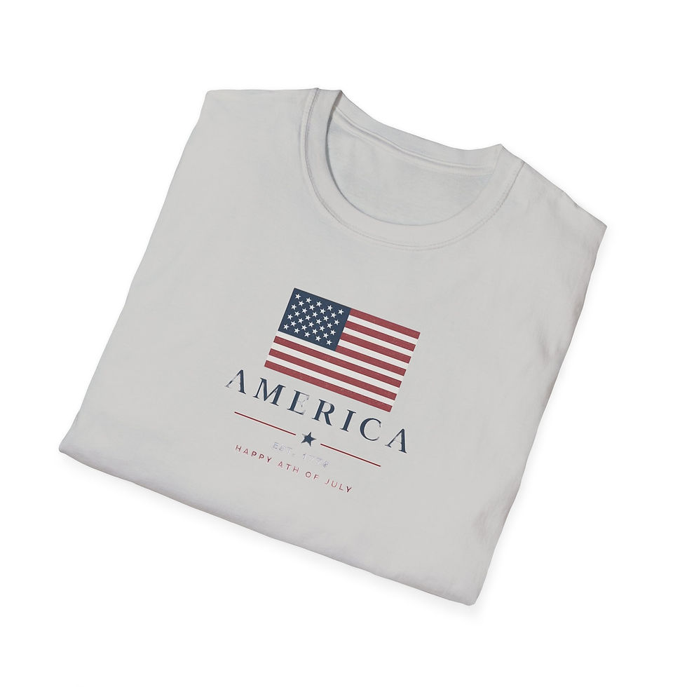 Thumbnail: America Flag T-Shirt — Vintage Stars & Stripes Patriotic Tee