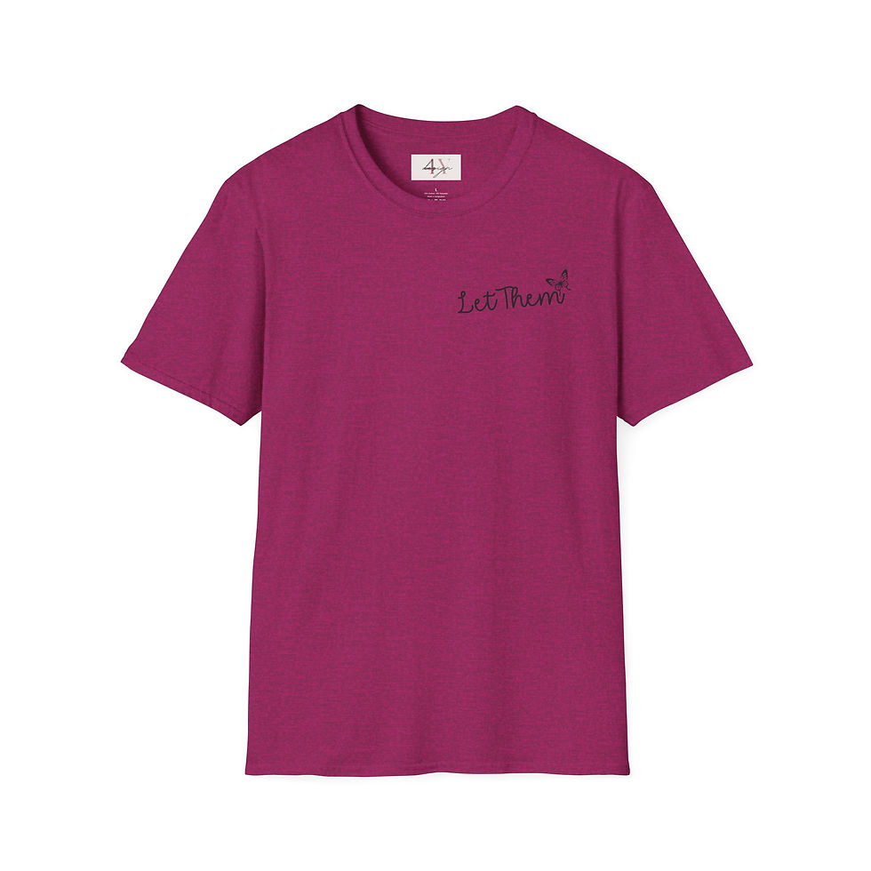 Thumbnail: Let Them T-Shirt — Handwritten Inspirational Quote Tee