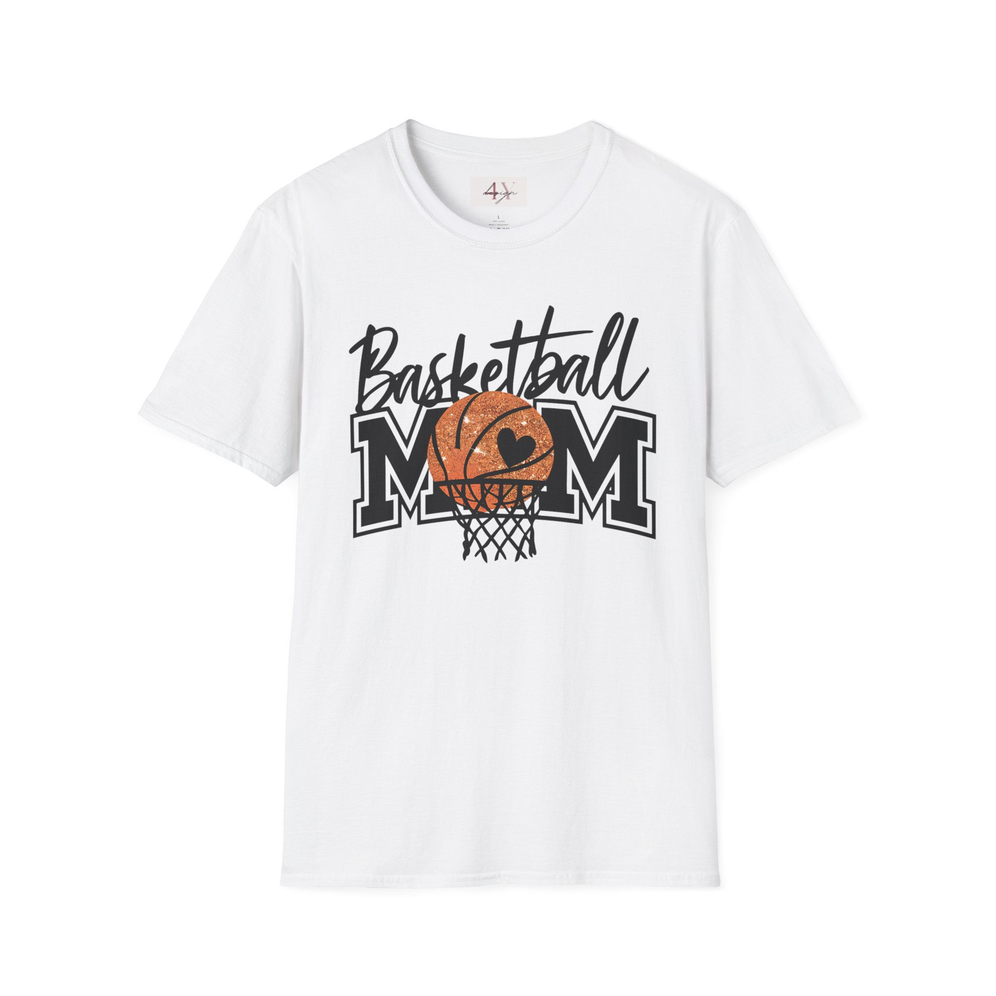 Basketball Mom T-Shirt – Retro Hoop Graphic Tee for Proud Moms