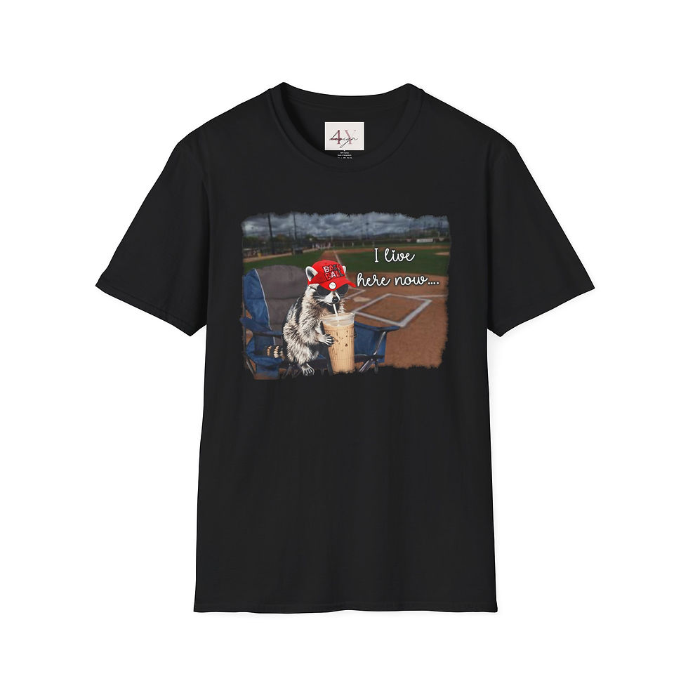 Thumbnail: I live here now, Baseball Trash Panda