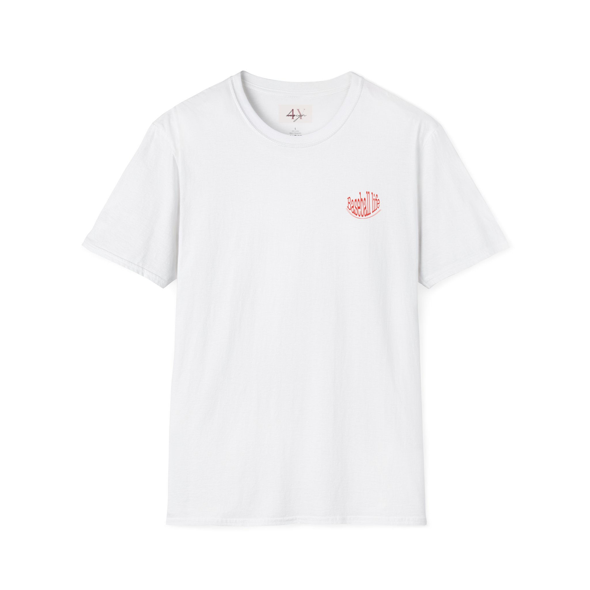 T-Shirt  'Baseball Mama' Colorful Patterned Graphic Tee