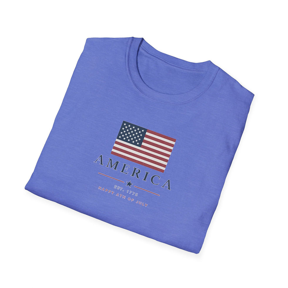 Thumbnail: America Flag T-Shirt — Vintage Stars & Stripes Patriotic Tee
