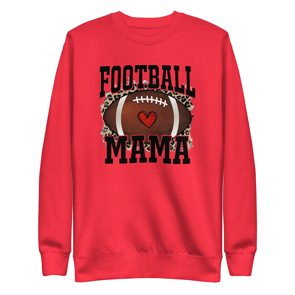 Thumbnail: Football Mama Crew Neck