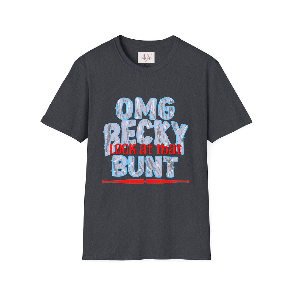 Thumbnail: Graphic Tee — "OMG Becky Look at that Bunt" Baseball Shirt