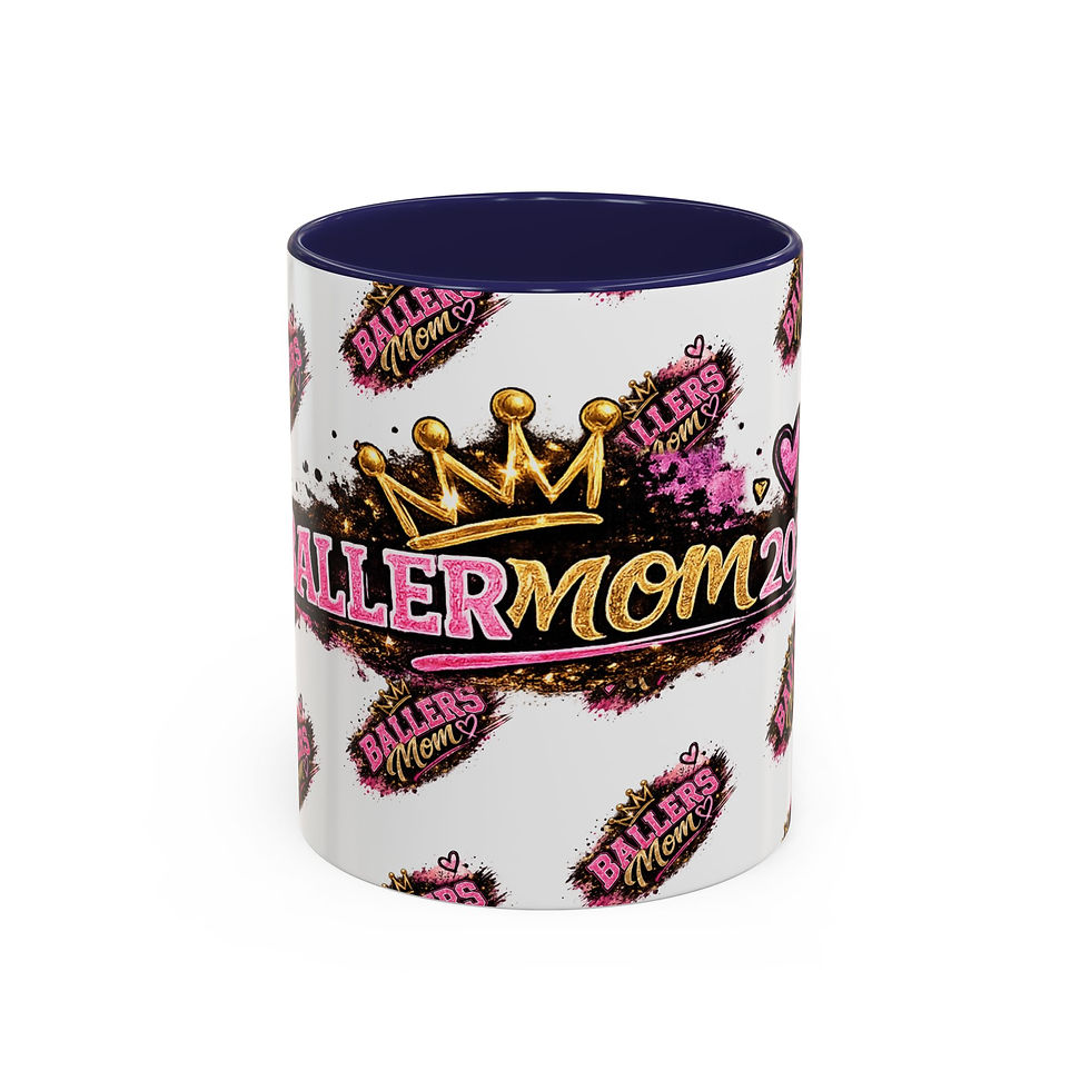 Thumbnail: Ballers Mom 2026 Accent Coffee Mug