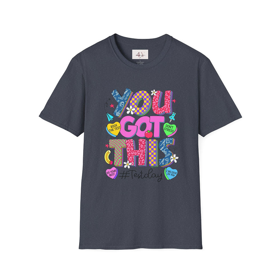 Thumbnail: You Got This Test Day T-Shirt — Encouraging Exam Prep Tee